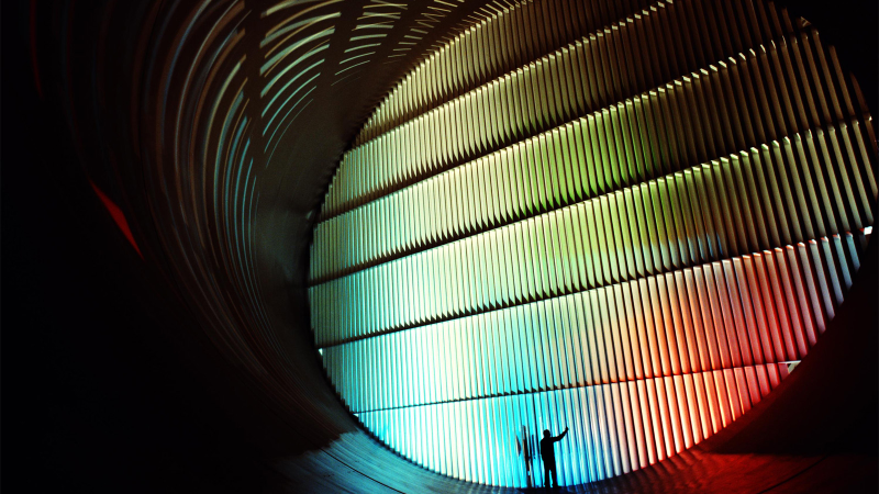 Illustration for article titled 28 Gorgeous Wind Tunnels That Will Blow You Away